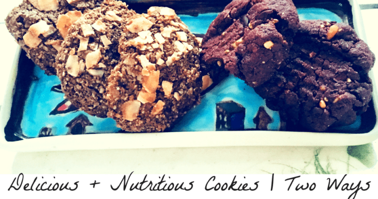 superfood cookies | 2 ways
