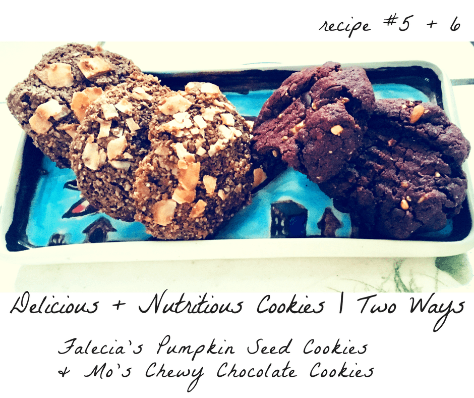 superfood cookies | 2 ways