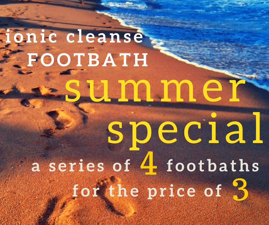 Ionic Cleanse Footbath | Summer Special