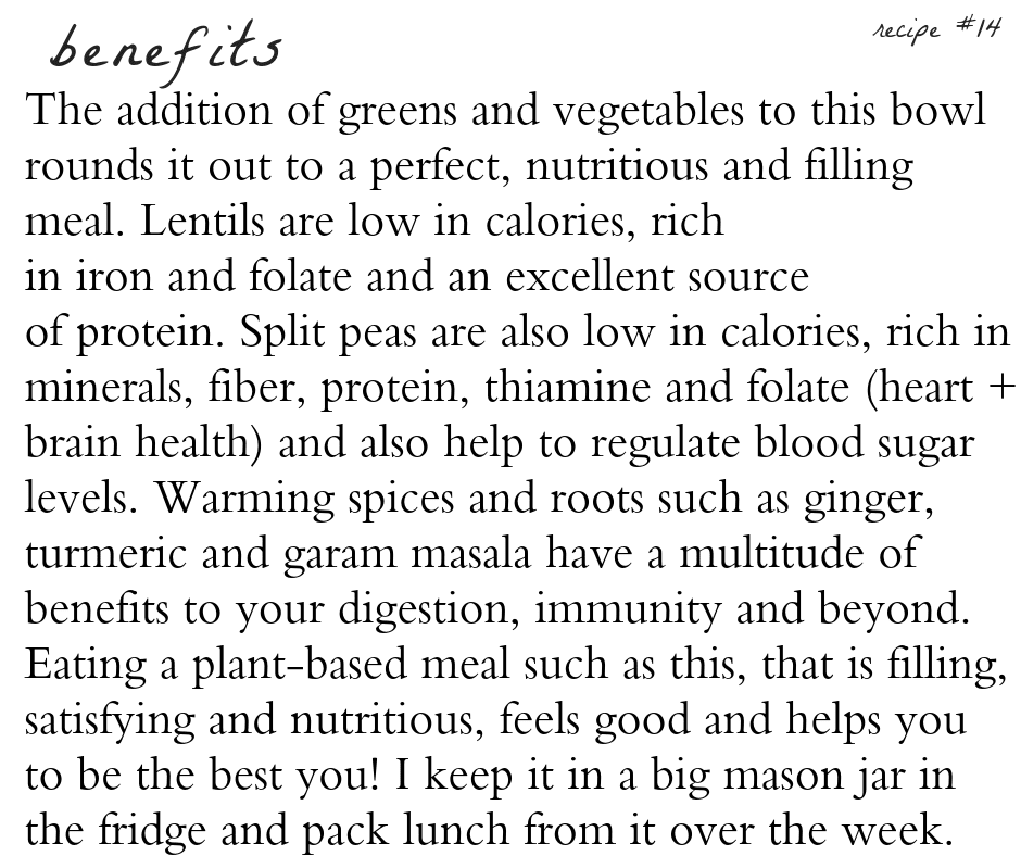A page from the benefits of eating vegetables.