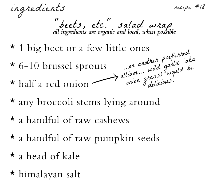 A recipe for cauliflower fried rice with ingredients listed.